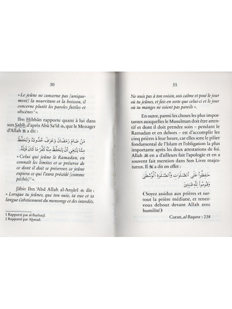 Les mérites du Jeûne et de la Prière nocturne du Ramadan