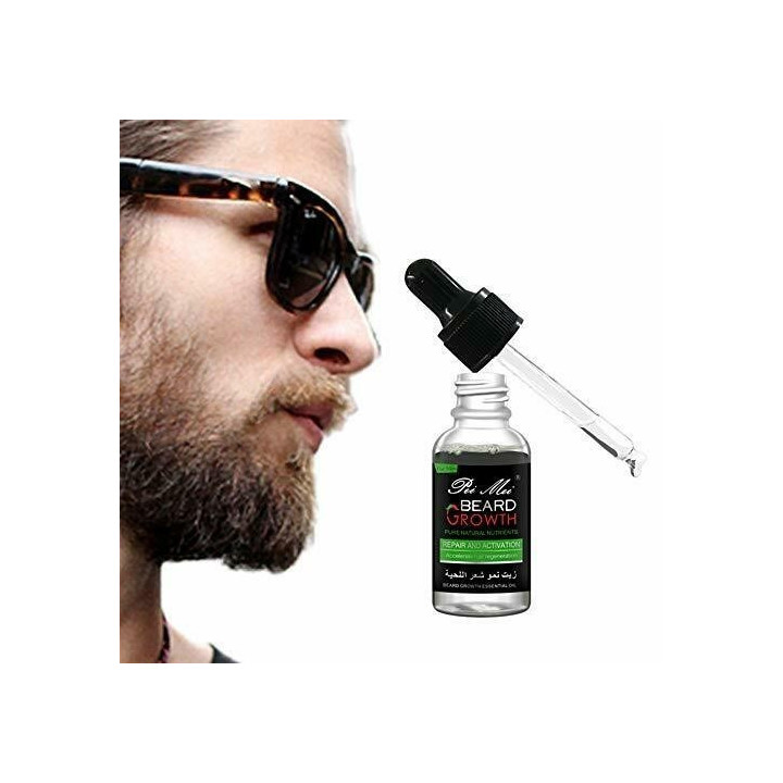 Beard Growth | Huile pour barbe | Accélérateur de pousse barbe