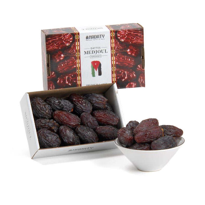 Datte Medjoul de Jordanie Cal 1 - Fraiches et onctueuses - 400gr