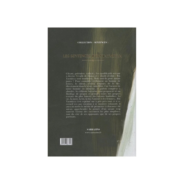Les sentences d'Ibn Taymiyya - Renaud Kingler - Sarrazins