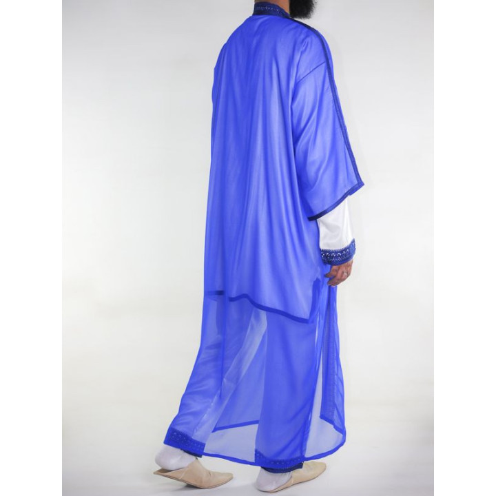 Jabador homme 3 Pièces - Blanc cassé et Bleu