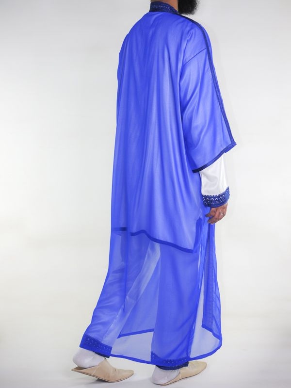 Jabador homme 3 Pièces - Blanc cassé et Bleu
