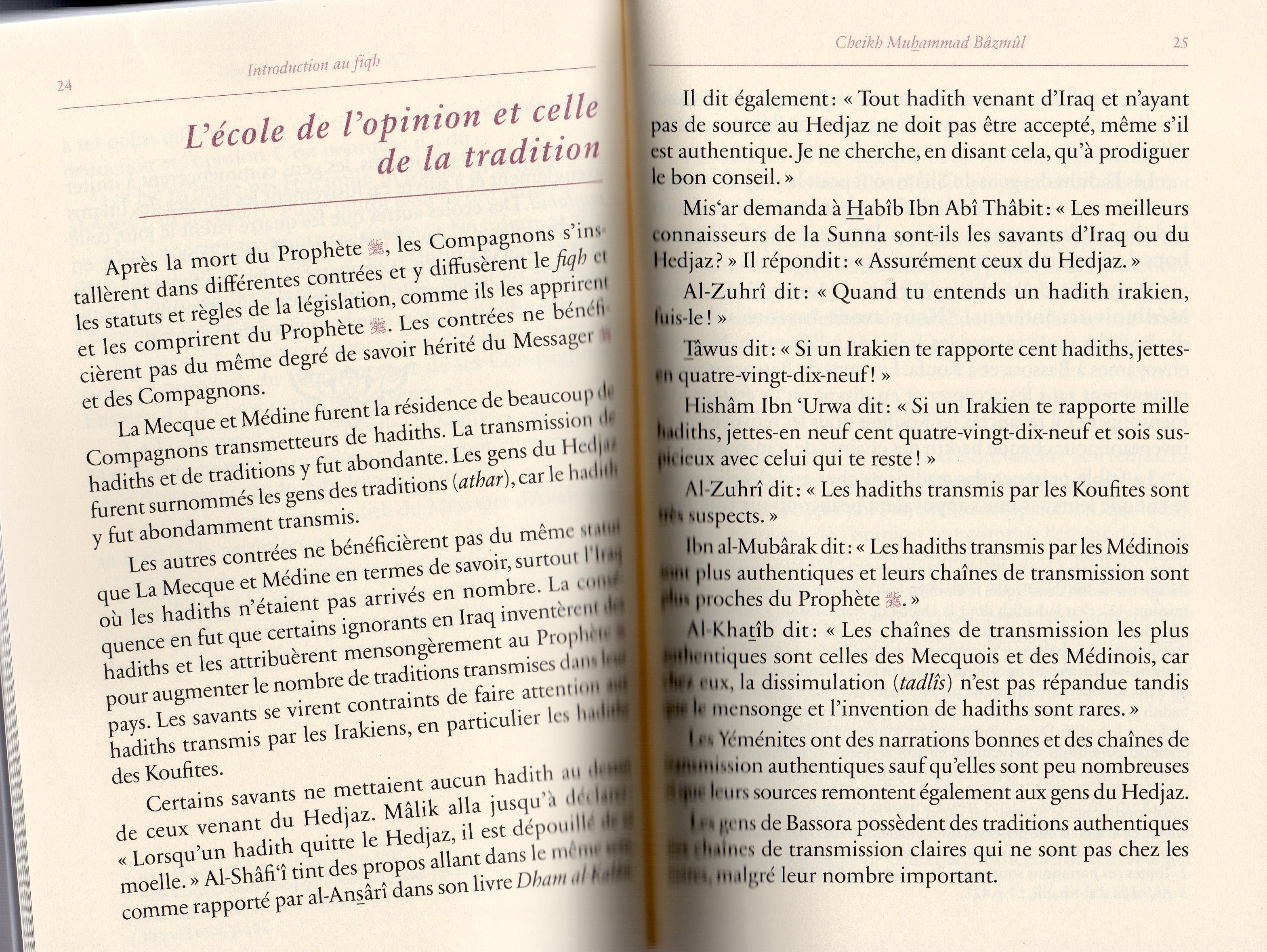 Introduction à la jurisprudence islamique