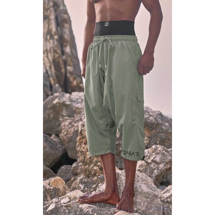 Sarouel de bain 5040 - kaki - Qabail