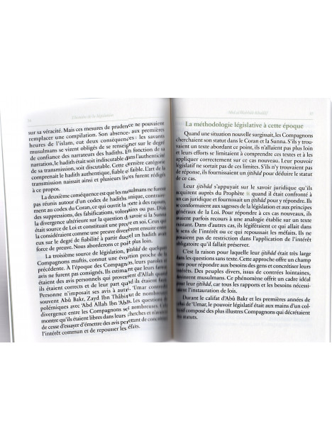 L'histoire de la législation