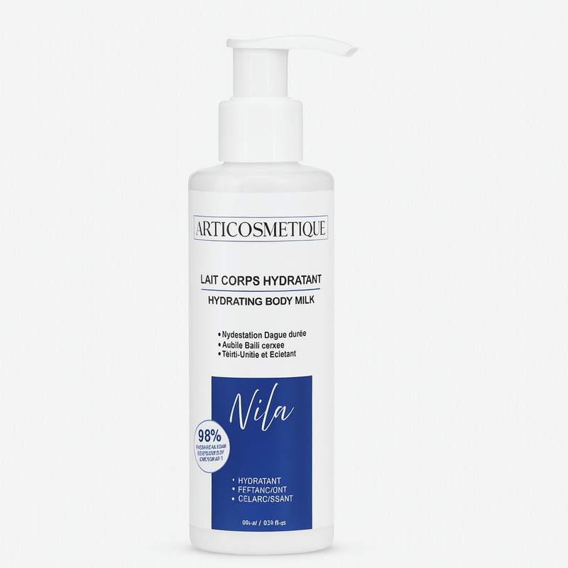 Lait corps hydratant à la nila - Arti'cosmétique