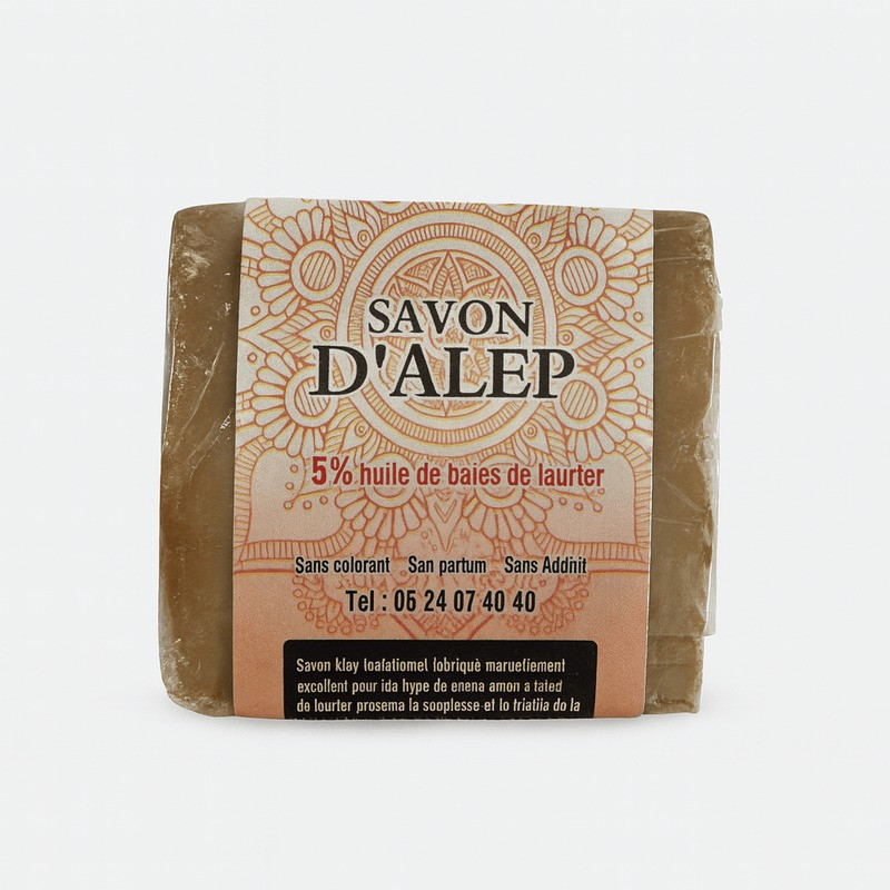 Savon d'Alep 100% Naturel - Librairie Le Savoir