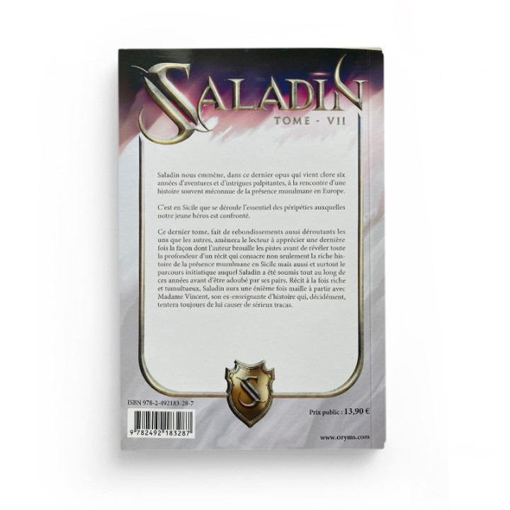 Saladin tome 7 - Lyess Chacal - Oryms