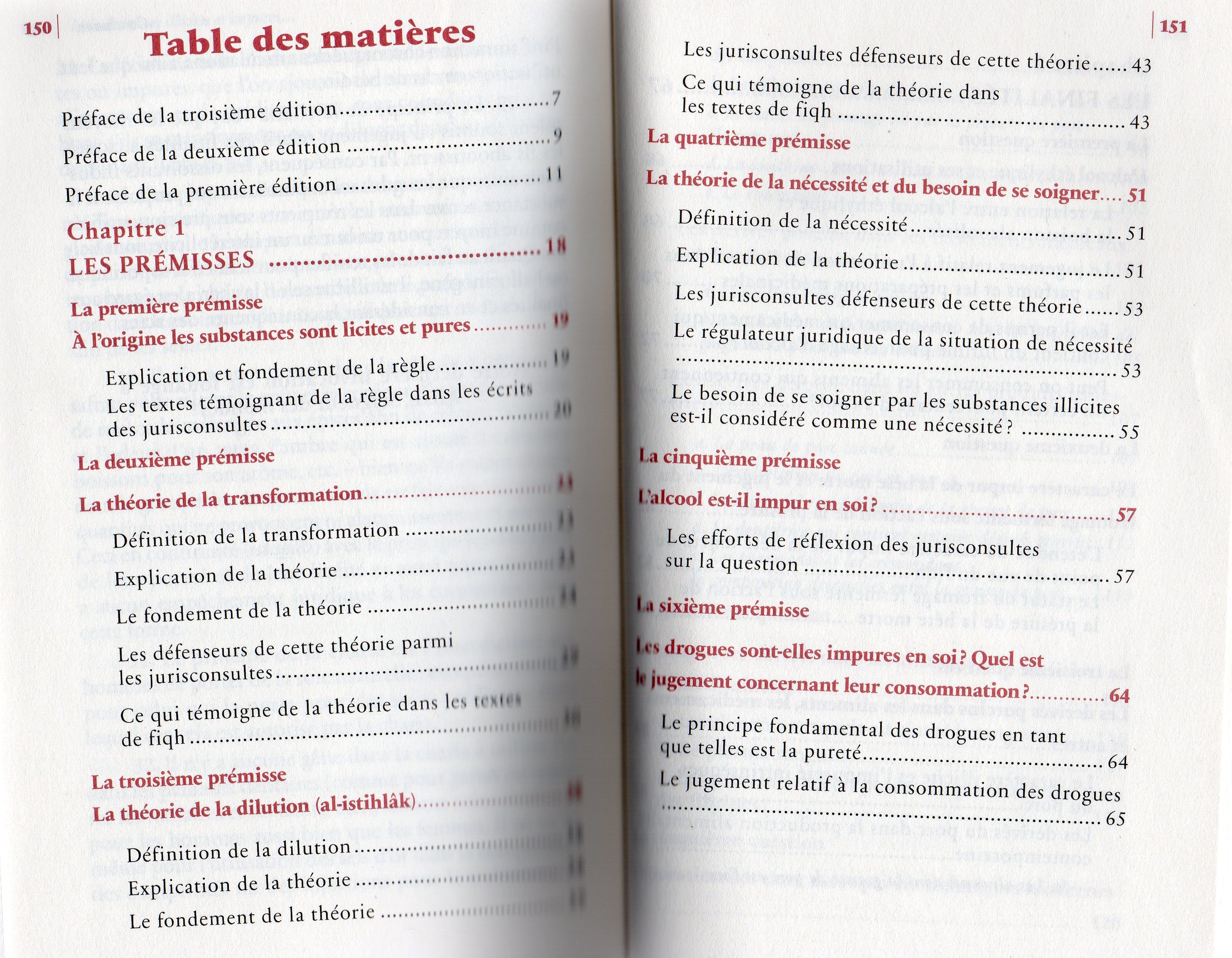 Les substances illicites & impures 