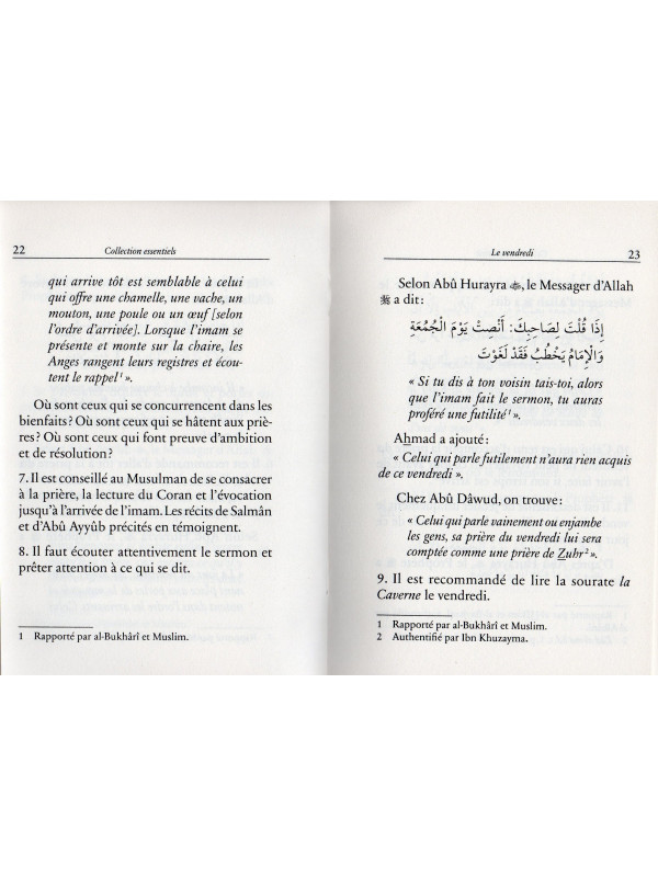 LE VENDREDI REGLES BIENSEANCES MERITES