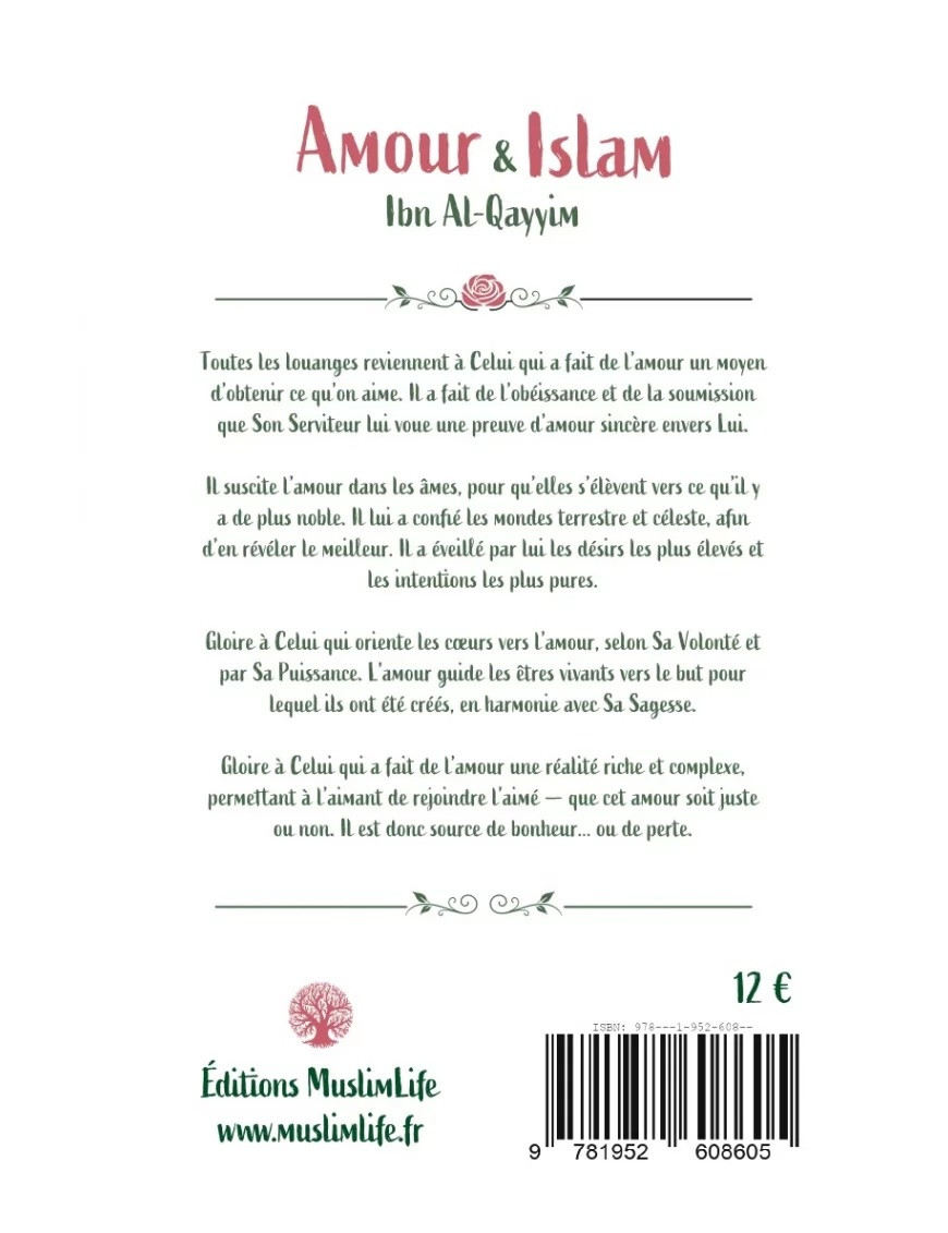 Amour & Islam - Ibn Al-Qayyim - MuslimLife
