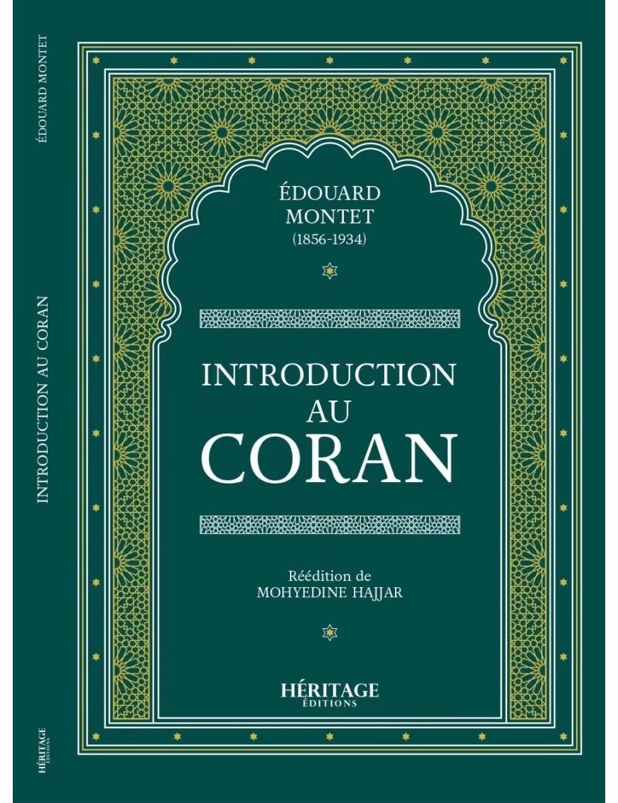 Introduction au Coran - Édouard Montet - Héritage Éditions