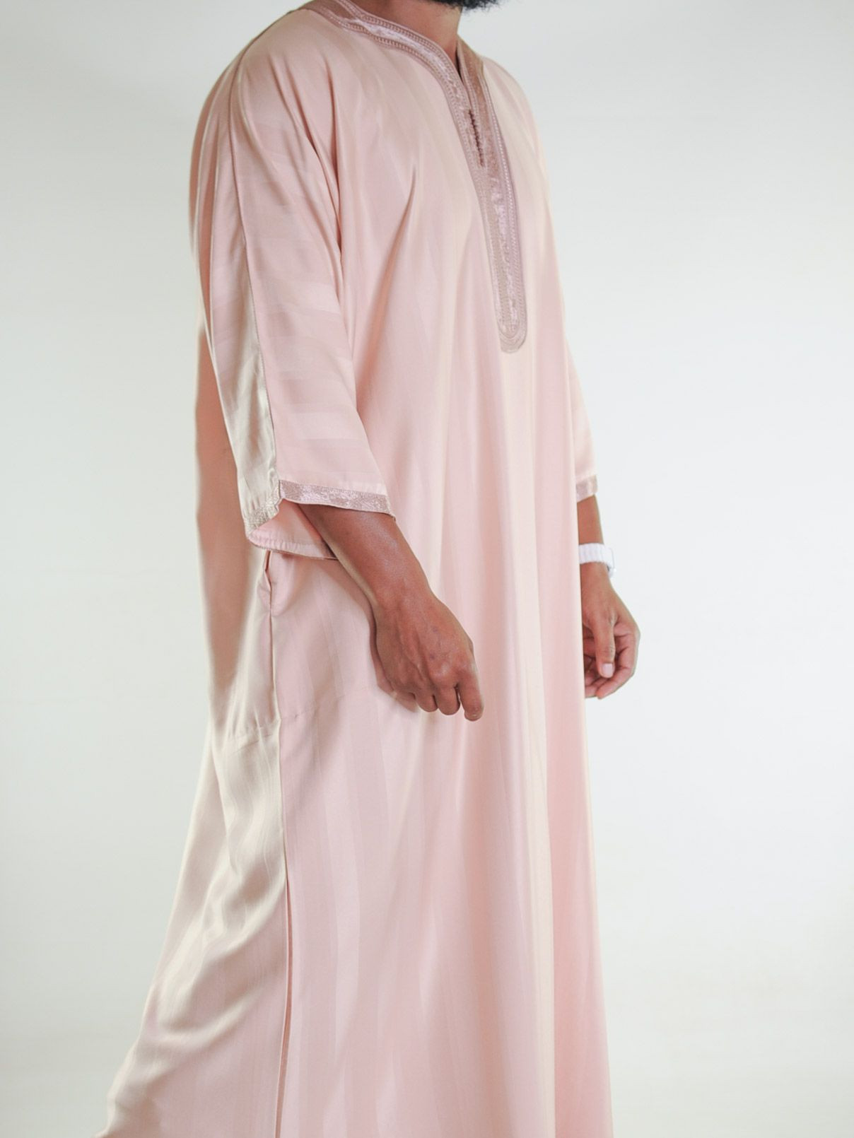 Gandoura marocaine jawhara - saumon