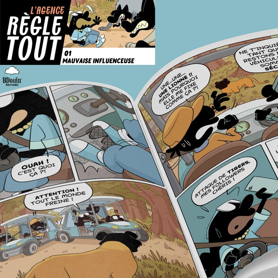 Agence règle tout, mauvaise influence Tome 1 - BDouin