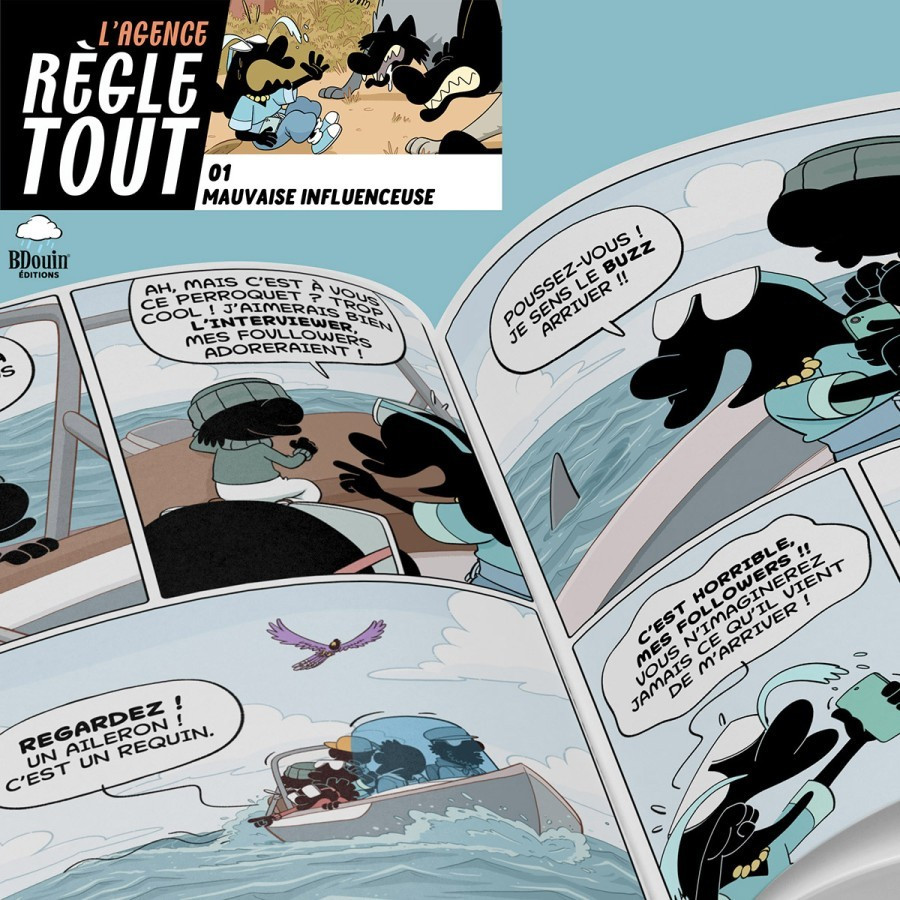 Agence règle tout, mauvaise influence Tome 1 - BDouin