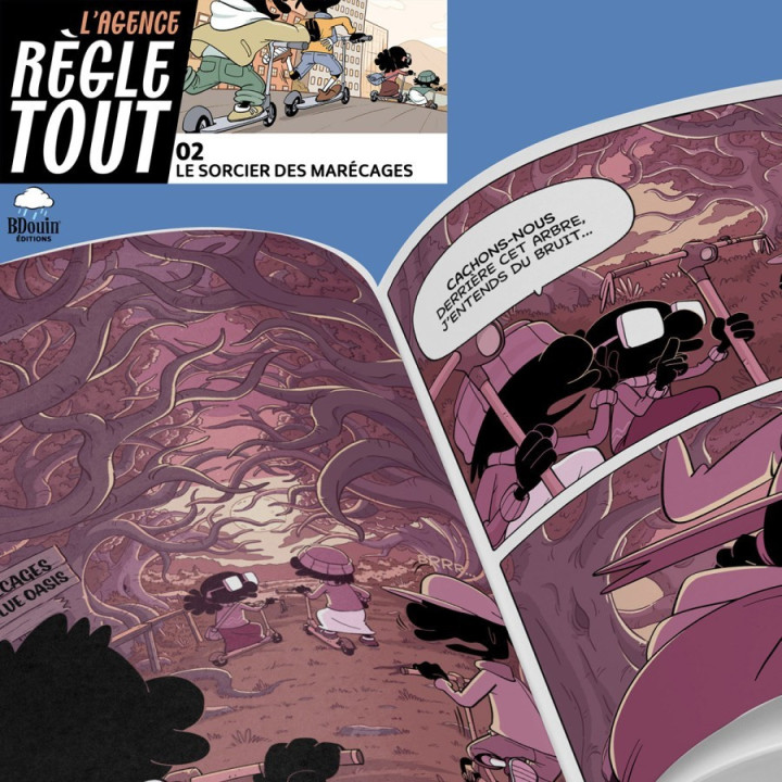 Agence règle tout - le sorcier des marécages - Tome 2 - BDouin