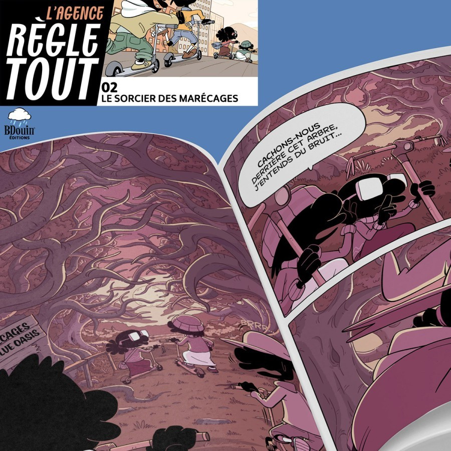 Agence règle tout - le sorcier des marécages - Tome 2 - BDouin