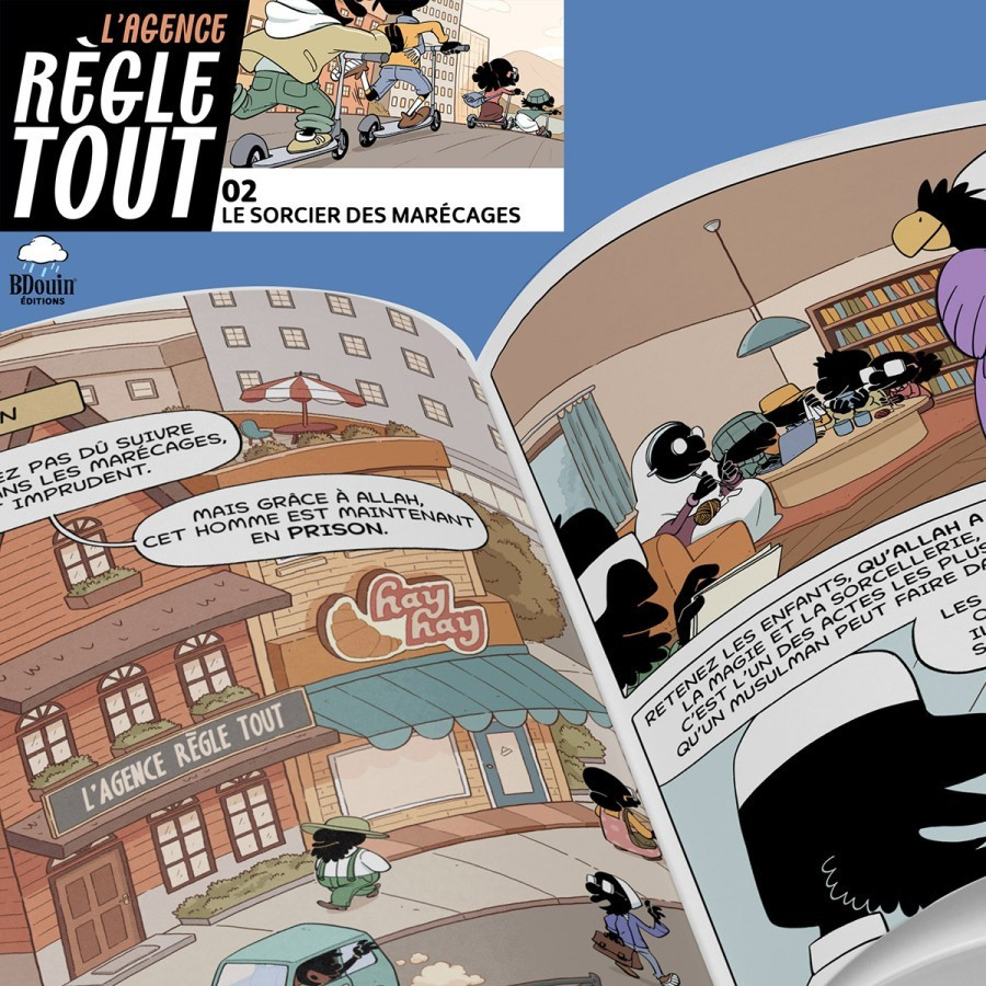 Agence règle tout - le sorcier des marécages - Tome 2 - BDouin