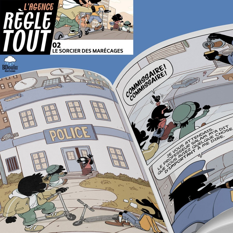Agence règle tout - le sorcier des marécages - Tome 2 - BDouin