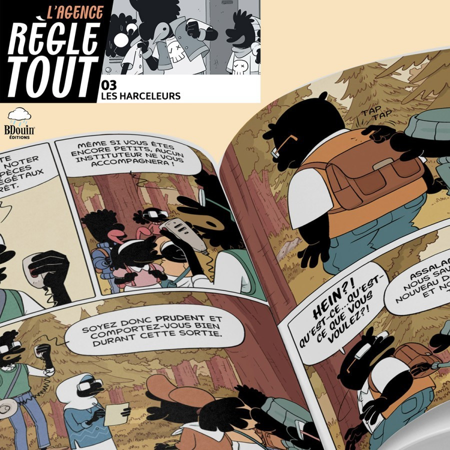 Agence règle tout - les Harceleurs - Tome 3 - BDouin