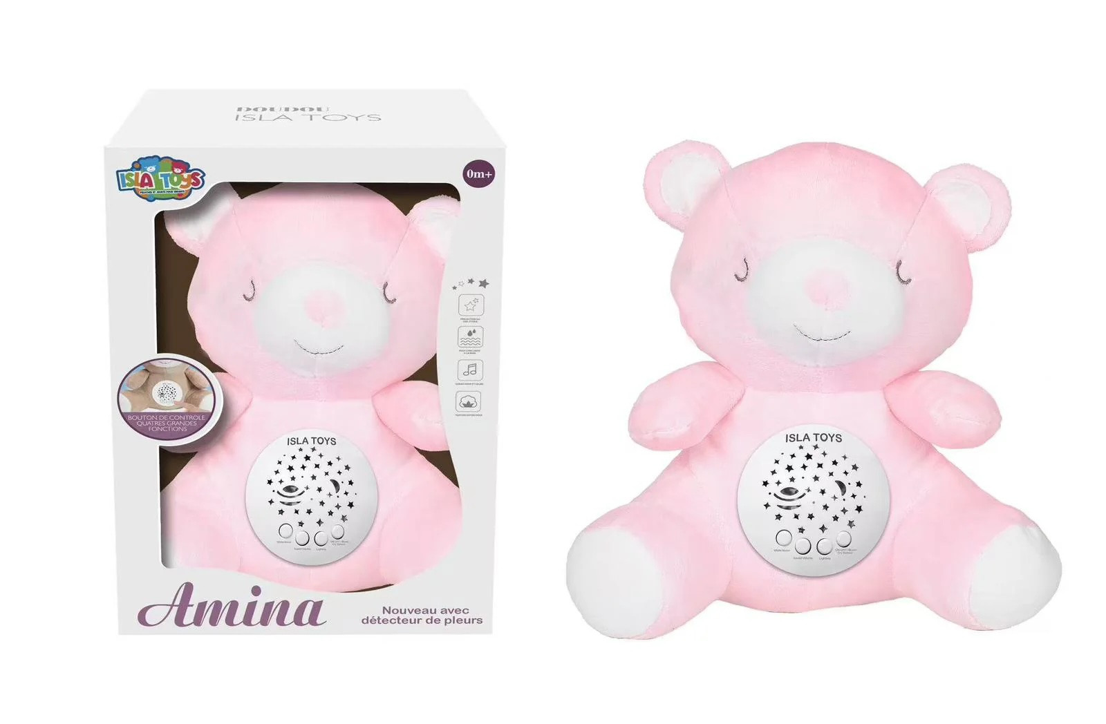 Nounours coranique Amina : Coran, adhkâr et veilleuse