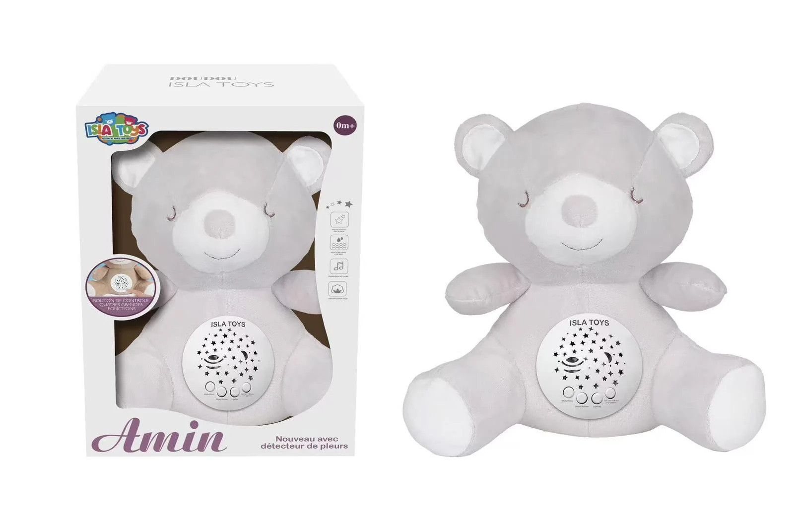 Nounours coranique Amin : Coran, adhkâr et veilleuse