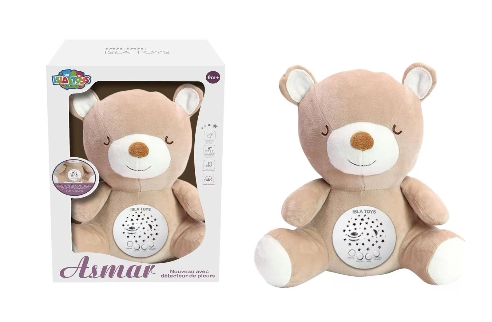 Nounours coranique Asmar : Coran, adhkâr et veilleuse