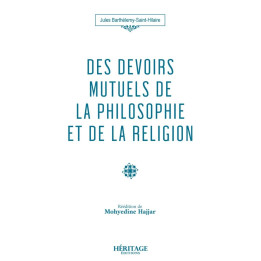 Des devoirs mutuels de la philosophie et de la religion - Héritage