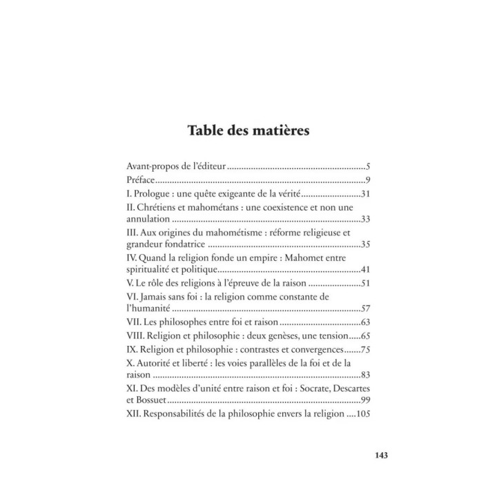 Des devoirs mutuels de la philosophie et de la religion - Héritage