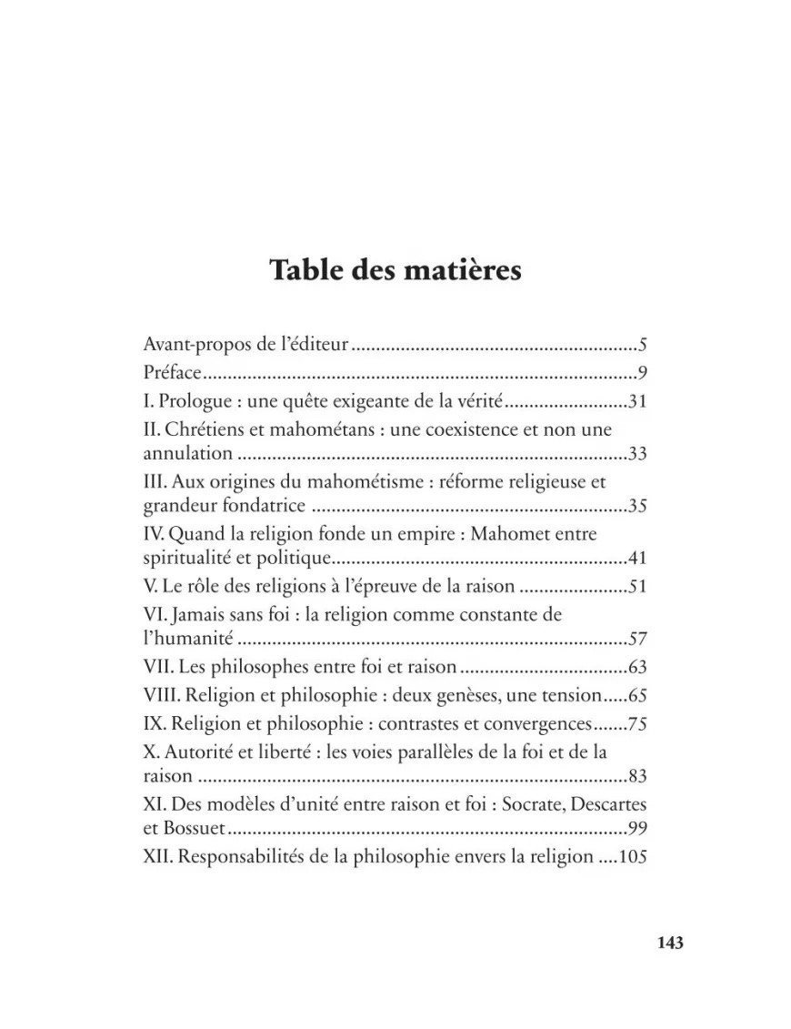 Des devoirs mutuels de la philosophie et de la religion - Héritage