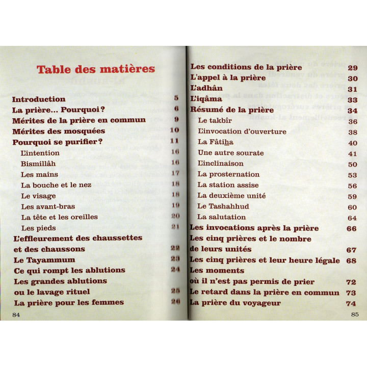 J'apprends à prier comme le Prophète