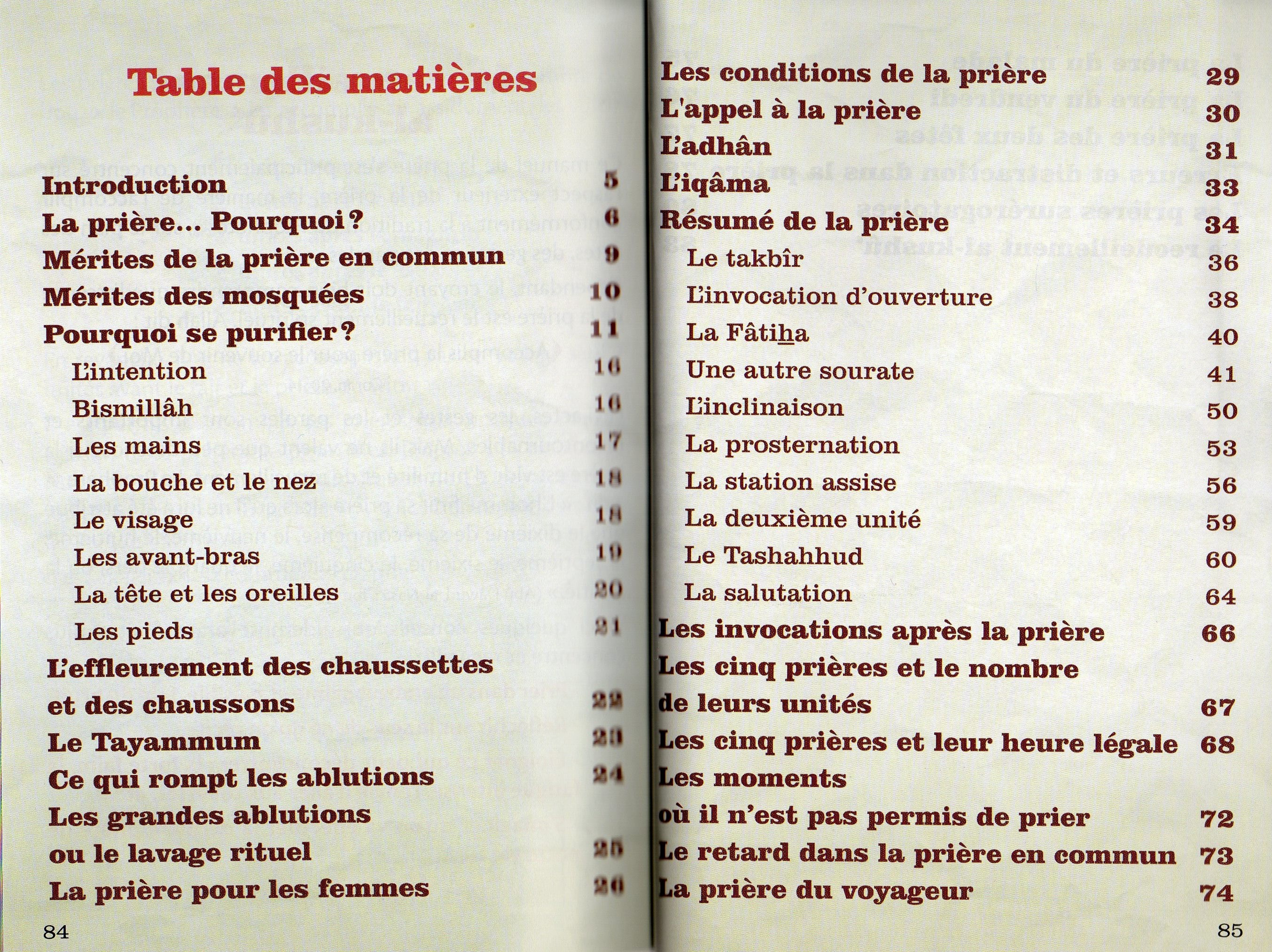 J'apprends à prier comme le Prophète