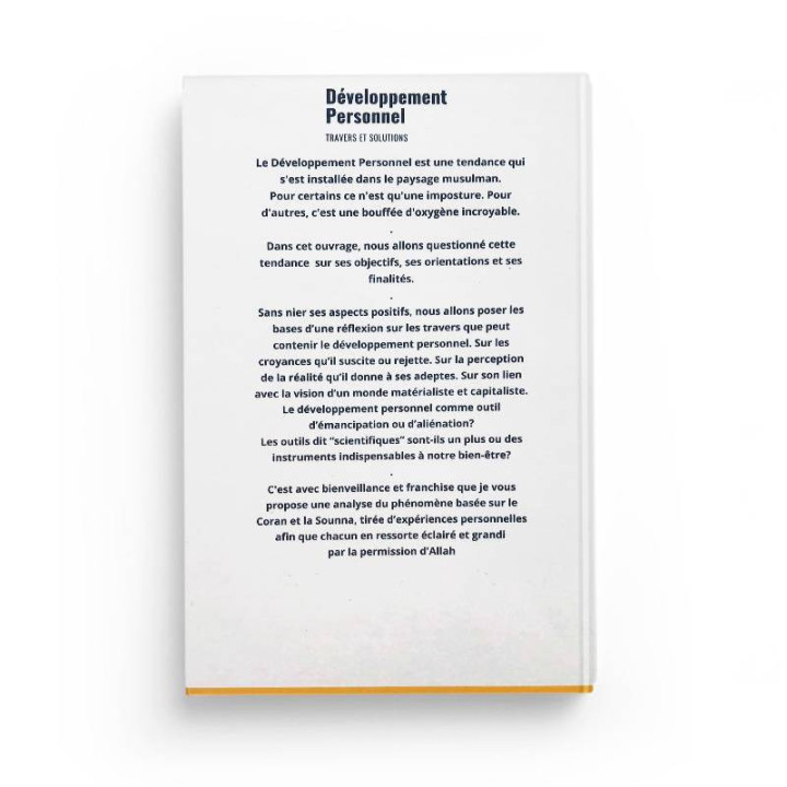 Développement personnel: travers & solutions - Irada & Ihsan