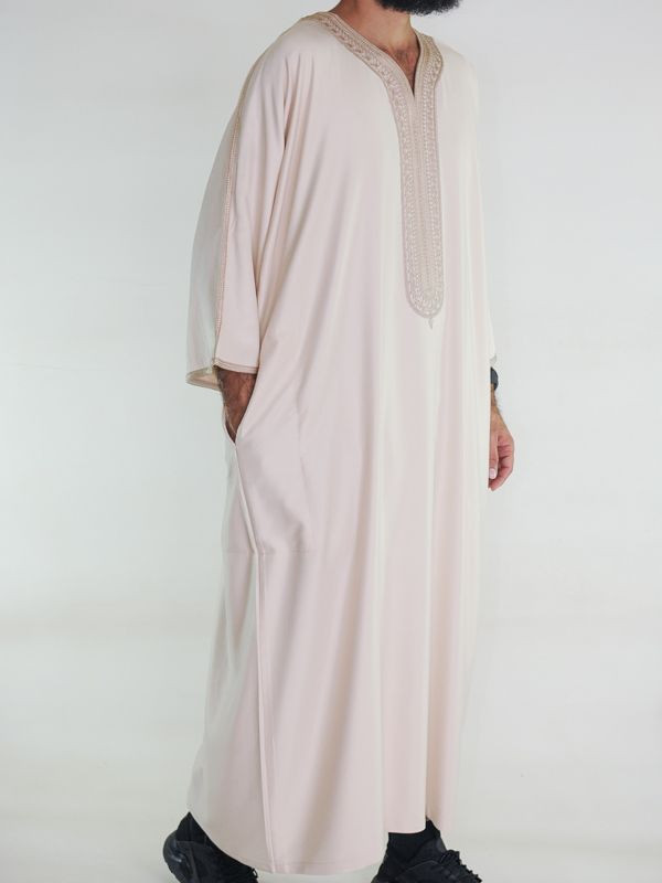 Gandoura marocaine Amir - beige