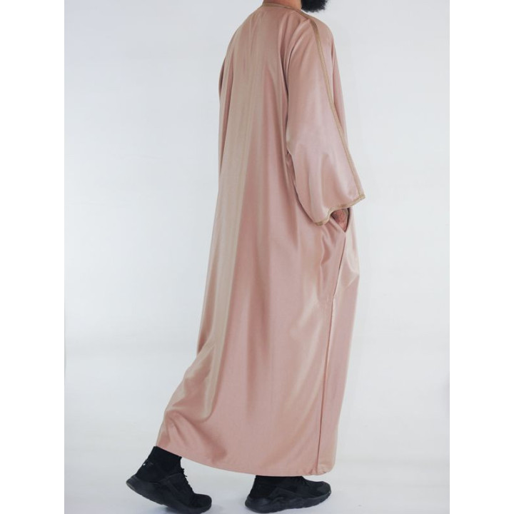 Gandoura marocaine Amir - taupe