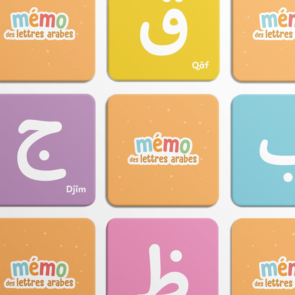 Mémo des lettres arabes - Editions DeeniLearn