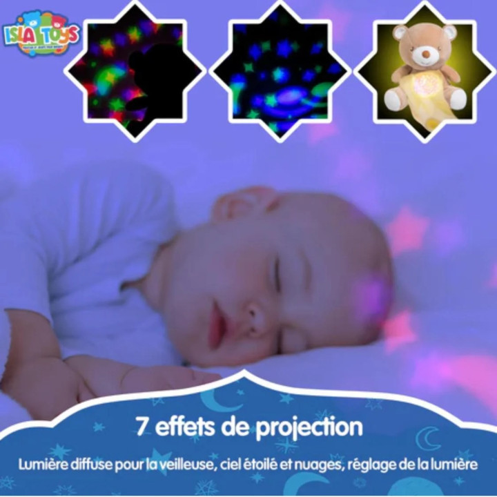 Doudou coranique Kabchi rose : Coran, douâs et veilleuse