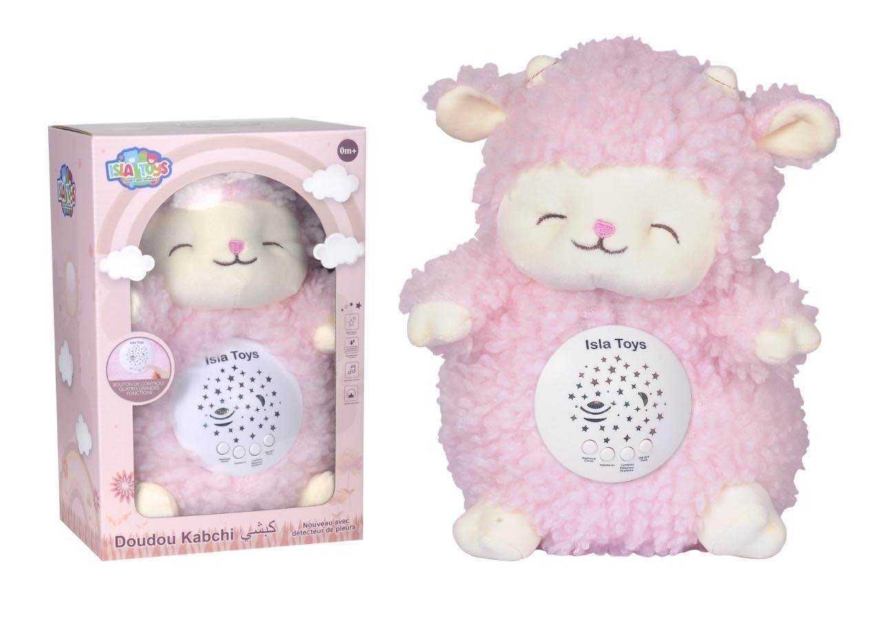 Doudou coranique Kabchi rose : Coran, douâs et veilleuse