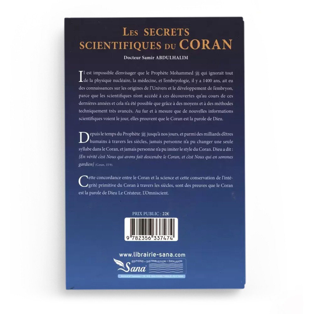 Les secrets scientifiques du Coran - Samir Abdulhalim - Editions Sana