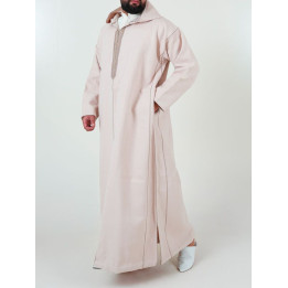 Djellaba marocaine Cachemire - beige