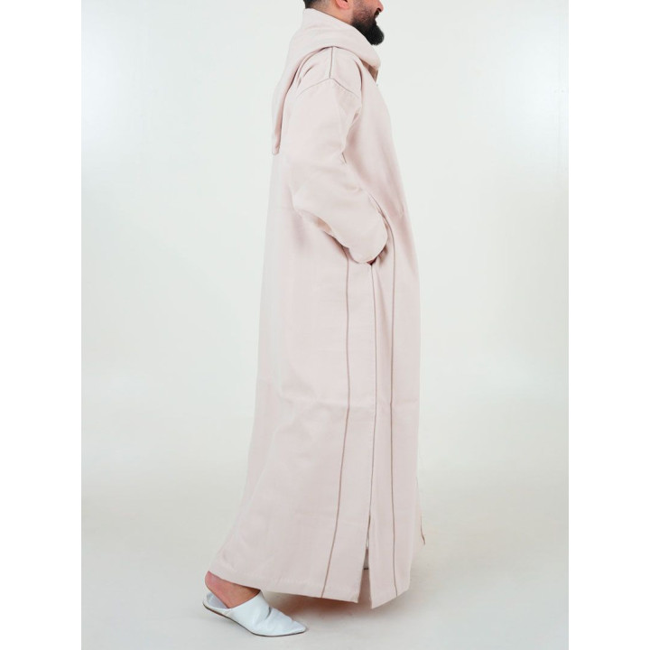 Djellaba marocaine Cachemire - beige