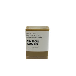 Savon ghassoul | Bienfaits nombreux pour la peau | 100g