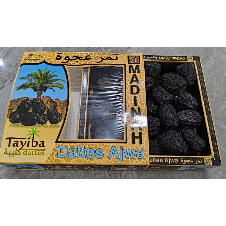Dattes ajwa Madinah 500gr - Tayiba