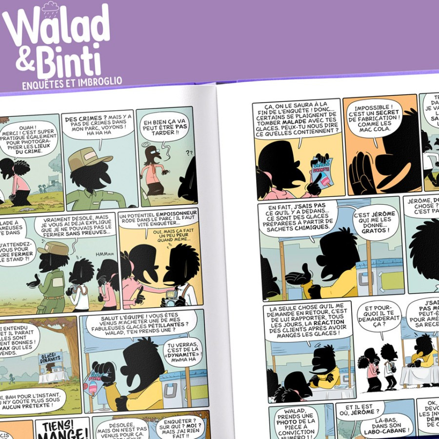 Walad et Binti : Enquêtes et imbroglios - tome 3 - Editions Bdouin