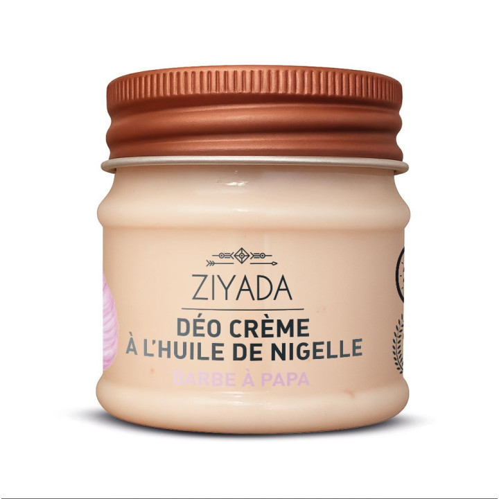 Déo crème à l'huile de nigelle - parfum barbe à papa - Ziyada