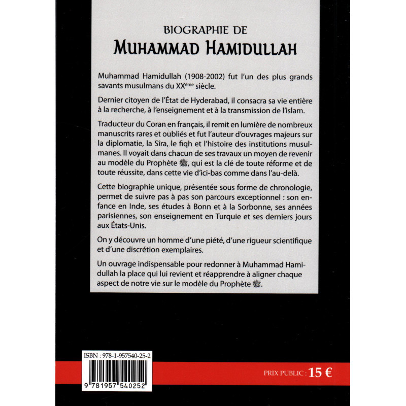 Biographie de Muhammad Hamidullah - Al Bidar