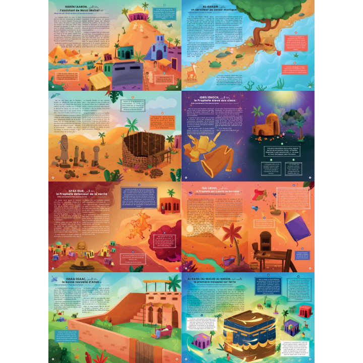 Les histoires du Coran pour enfants : atlas illustré des Prophètes et des récits coraniques - Orientica