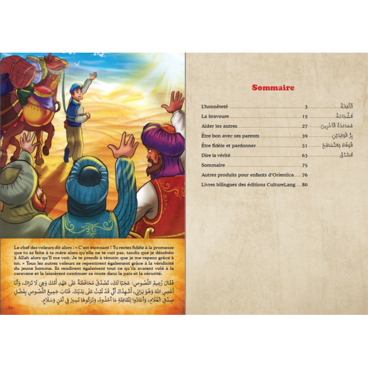 Contes arabes : les hautes valeurs morales - Orientica