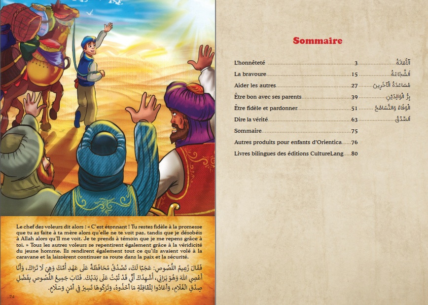Contes arabes : les hautes valeurs morales - Orientica