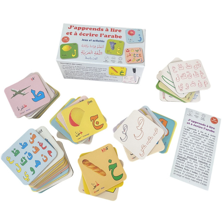 J'apprends à lire et à écrire l’arabe - Jeux et activités - Orientica